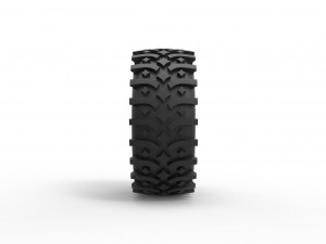 Offroad tire 106 Scale 1 to 25 Model do druku 3D