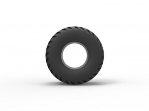 Tractor tire 18 Scale 1 to 25 3D प्रिंट मॉडल