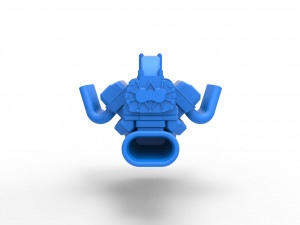 Engine V8 for vintage dragster Version 3 Scale 1 to 25 3Dプリントモデル