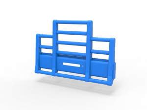 Moose bumper for semi truck Version 1 Scale 1 to 25 3D Print Model