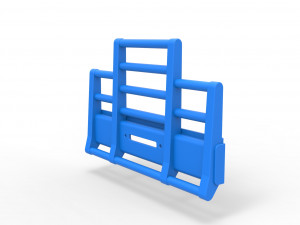 Moose bumper for semi truck Version 1 Scale 1 to 25 3D-printmodel