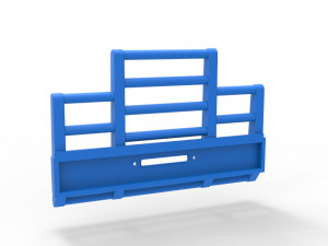 Moose bumper for semi truck Version 1 Scale 1 to 25 3D-printmodel