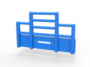 Moose bumper for semi truck Version 2 Scale 1 to 25 3D प्रिंट मॉडल