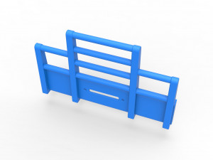 Moose bumper for semi truck Version 2 Scale 1 to 25 3Dプリントモデル
