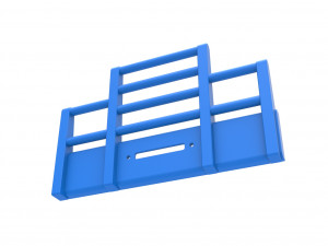 Moose bumper for semi truck Version 2 Scale 1 to 25 3Dプリントモデル