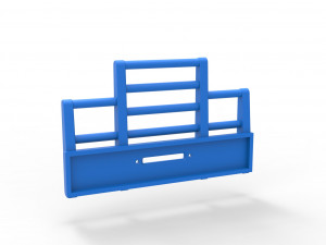 Moose bumper for semi truck Version 2 Scale 1 to 25 3Dプリントモデル