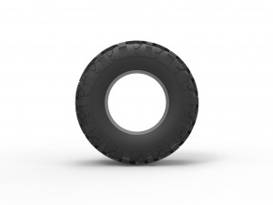 Offroad tire 114 Scale 1 to 25 Modelo de Impressão 3D