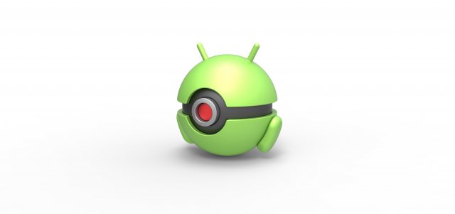 Android orb 3D प्रिंट मॉडल .c4d .max .obj .3ds .fbx .stl .blend 