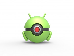 Android orb 3D प्रिंट मॉडल