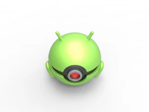 Orbe Android Modèles 3D en vedette