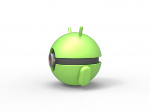 Android orb 3D प्रिंट मॉडल