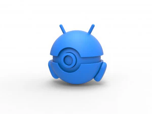 Orbe Android Modèles 3D en vedette