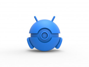 Android orb 3D प्रिंट मॉडल