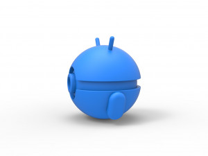 Android orb 3D प्रिंट मॉडल