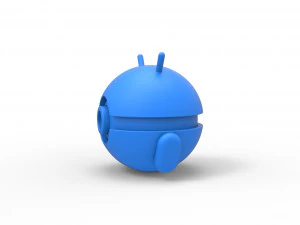 Orbe Android Modèles 3D en vedette