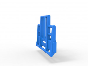 Moose bumper for semi truck Version 3 Scale 1 to 25 3D 프린트 모델