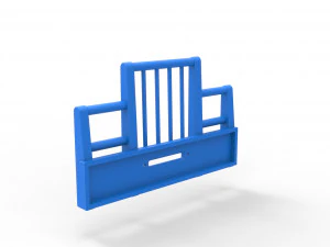 Moose bumper for semi truck Version 4 Scale 1 to 25 3D Print Model
