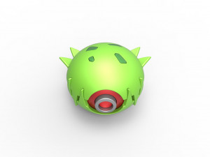 Carnivine orb Model Cetak 3D