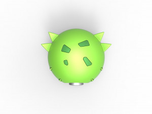 Carnivine orb Model Cetak 3D