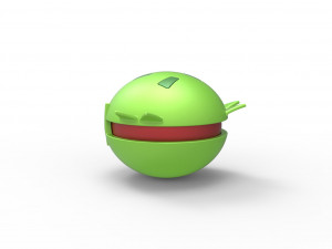 Carnivine orb Model Cetak 3D