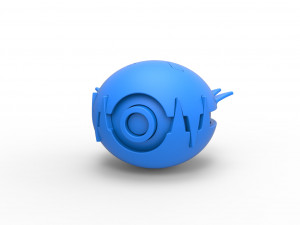 Carnivine orb Model Cetak 3D