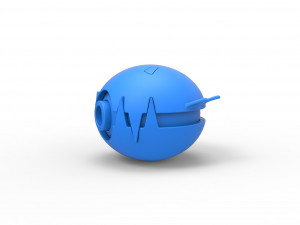 Carnivine orb Model Cetak 3D