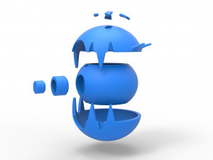 Carnivine orb Model Cetak 3D