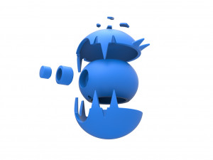 Carnivine orb Model Cetak 3D
