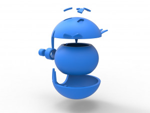 Carnivine orb Model Cetak 3D