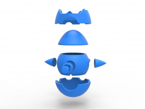 Cranidos orb Modelo de Impressão 3D