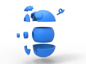 Lechonk orb 3D Print Model