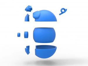 Lechonk orb 3D Print Model