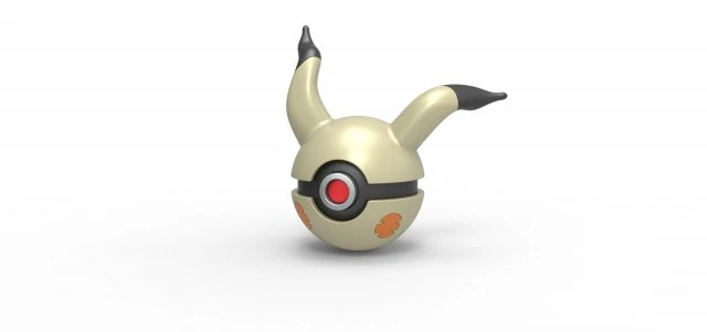 Mimikyu orb 3D Print Model .c4d .max .obj .3ds .fbx .stl .blend