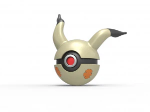 Mimikyu orb 3D Print Model