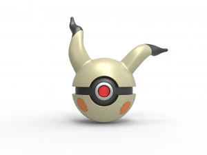 Mimikyu orb 3D Print Model