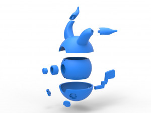 Mimikyu orb 3D प्रिंट मॉडल