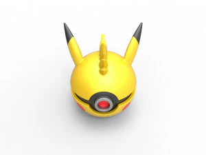 Orbe Pikachu Spike Modèles 3D en vedette