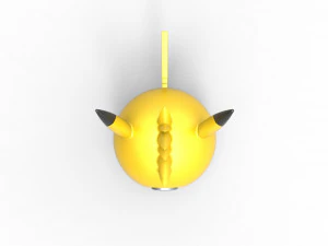 Orbe Pikachu Spike Modèles 3D en vedette