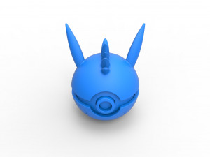 Pikachu Spike orb 3D Print Model
