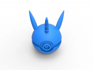 Orbe Pikachu Spike Modèles 3D en vedette