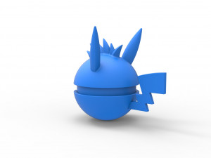 Pikachu Spike orb 3D Print Model