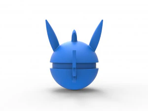 Orbe Pikachu Spike Modèles 3D en vedette