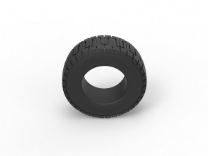 Offroad tire 120 Scale 1 to 25 Modèles 3D en vedette