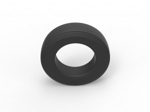 Semi truck slick tire Scale 1 to 25 3D Baskı Modeli