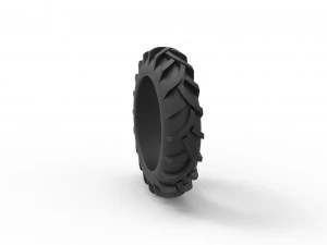 Tractor tire 20 Scale 1 to 25 3D Print Model