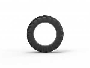 Tractor tire 21 Scale 1 to 25 3D प्रिंट मॉडल