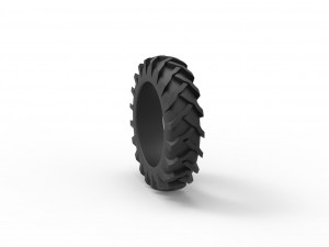 Tractor tire 21 Scale 1 to 25 3D प्रिंट मॉडल