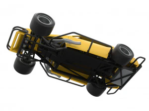 Stock car V2 modificado em asfalto vintage escala 1 a 25 Modelo de Impressão 3D