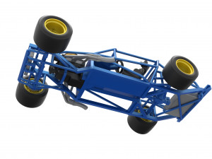Vintage Asphalt Modified stock car Base Scale 1 to 25 3D Baskı Modeli