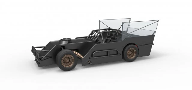Figure 8 Modified stock car Scale 1 to 25 3D Print Model .c4d .max .obj .3ds .fbx .stl .blend 